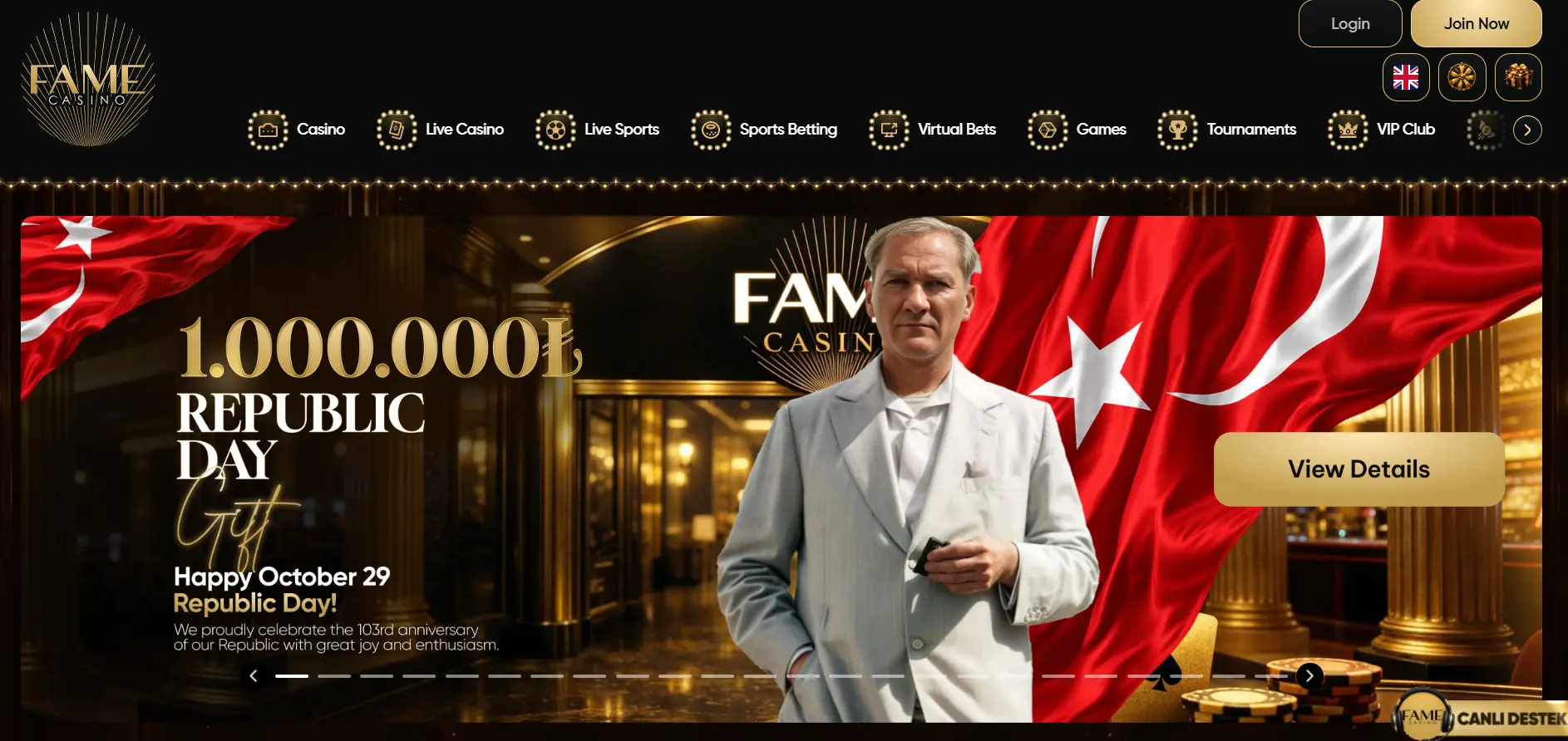 FameCasino – Juegos online y apuestas image 1